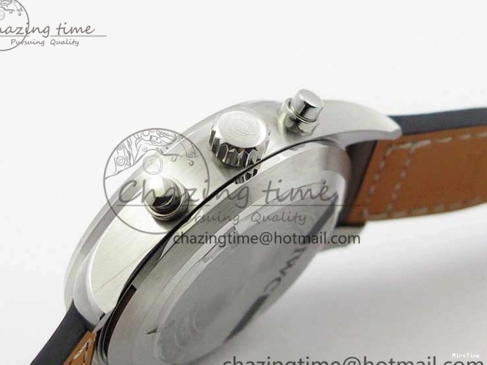 MIROTIME 0103 Pilot Chrono IW377726 ZF 1:1 Best Edition Green Dial on Brown Leather Strap A Trendsetting 7125